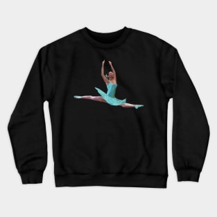 Low Poly Ballerina Crewneck Sweatshirt